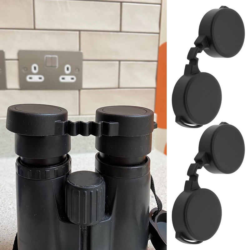 [AUSTRALIA] - SING F LTD 2Pcs 41-42mm Rubber Eyepiece Cover Binocular Rain Guard Protection Cover Ocular Lens Cover Lens Accessories Compatible with 8x42mm 10x42mm 12x42mm Binoculars 