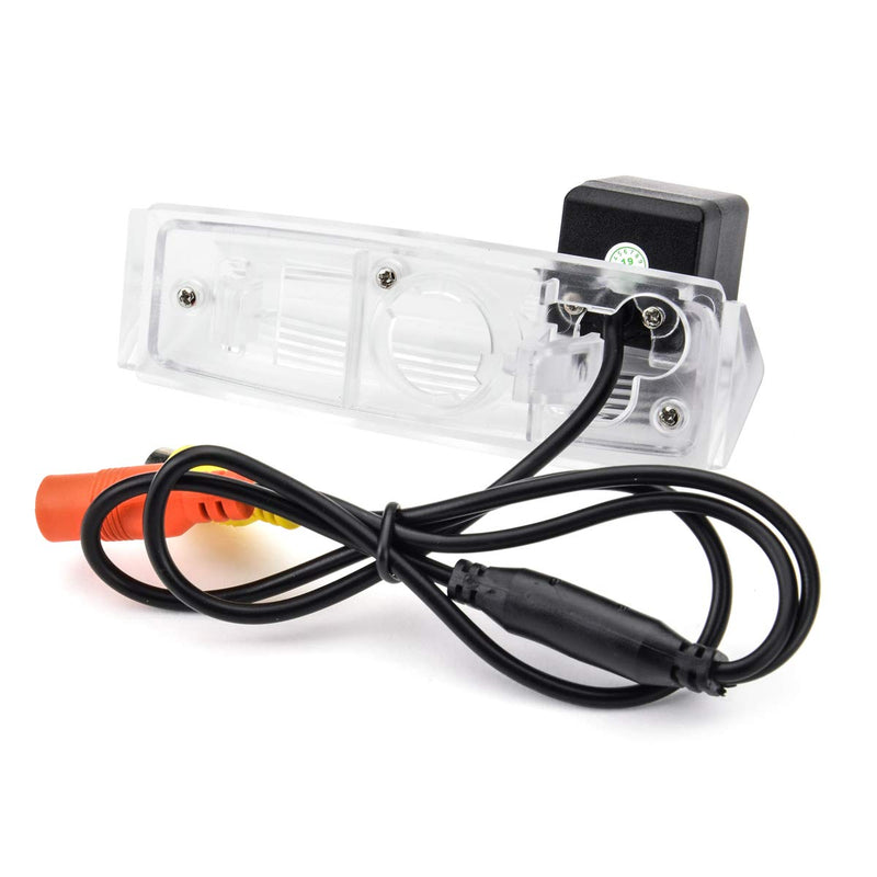 AHD/CVBS Car Rear View Camera Fisheye Dynamic Trajectory Tracks & Vehicle Cam for Lexus IS300 IS200 ES300 ES330 GS400 GS430 LS430/Toyota Aurion Camry XV40 &170° Wide-Angle Backup Golden Camera