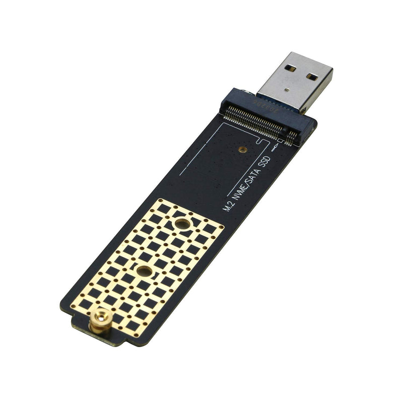 RIITOP M.2 to USB Adapter + M.2 Docking for Both M.2 NVMe SSD & SATA Based SSD