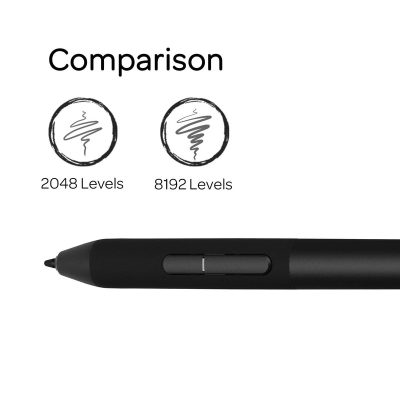 GAOMON Art Paint AP32 Battery-Free 8192 Levels Pressure Passive Stylus Only for Graphics Tablet PD2200/S620/S630/M10KPRO/M106KPRO/M1220/M1230