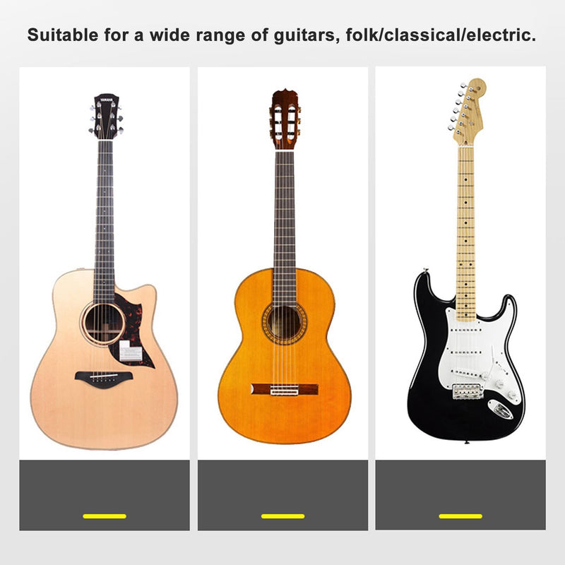 SUNGOOYUE Transparent Acoustic Electric Guitar Protector Sleeve Cover, Guitar Dust Cover Suitable for Acoustic Electric Guitar Bass