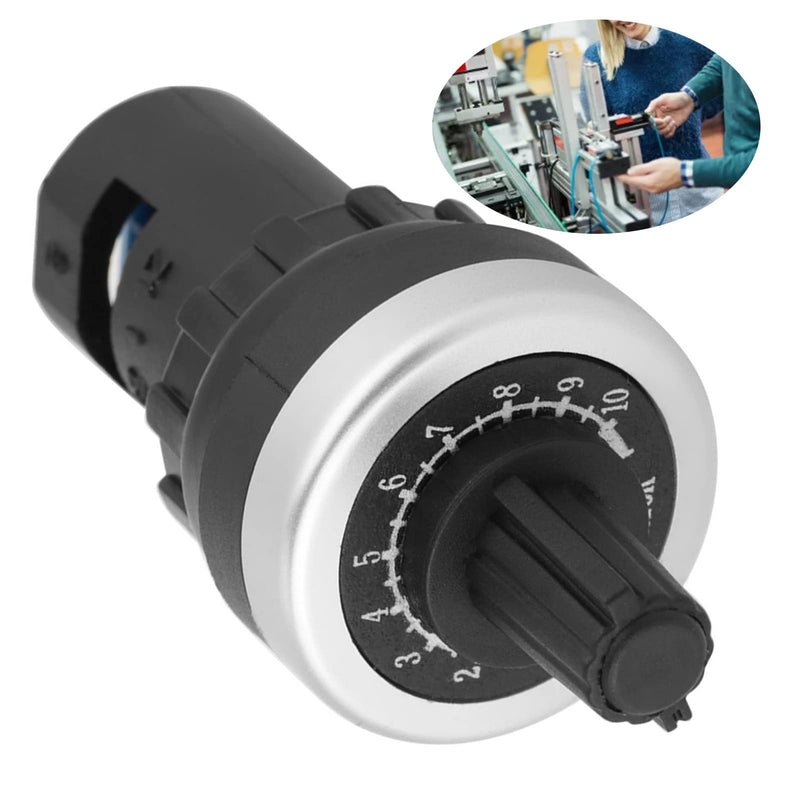 DEWIN Governor Rotary Potentiometer, 10k Potentiometer Panel Mount VSD VFD for Variable Speed Drive Invert