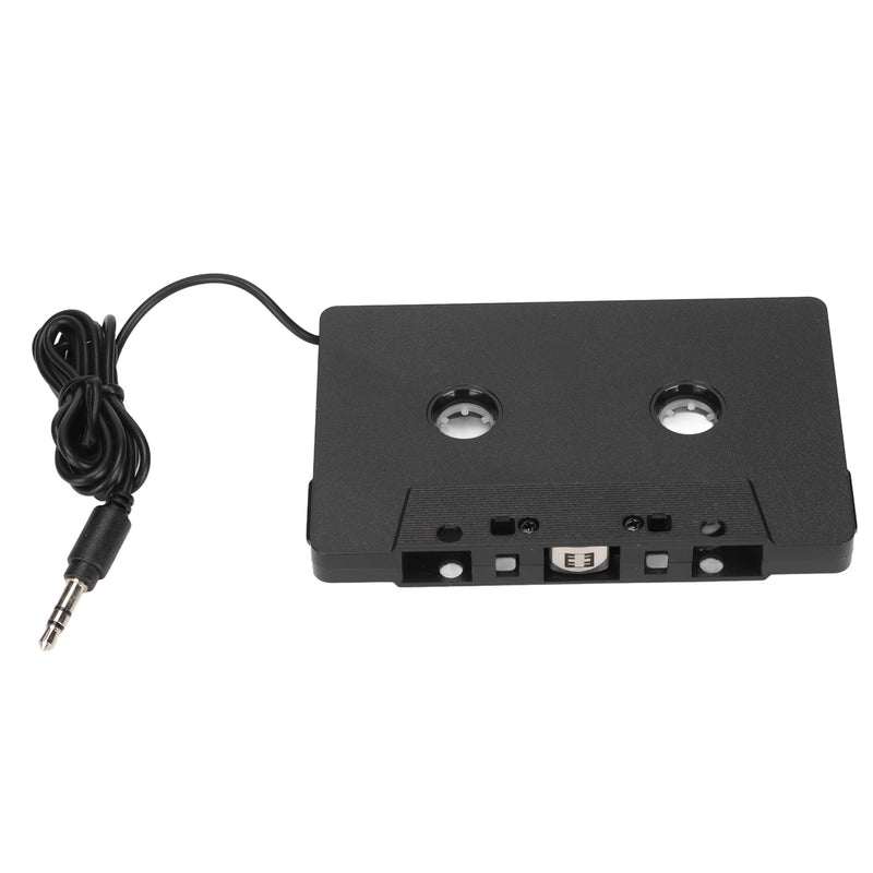 ASHATA Car Audio Cassette Adapter, 3.5mm Auxillary Cable Cassette Receiver,Stereo Audio Tape Converter, Cassette Tape to Aux Adapter,for Vintage Car,Radio