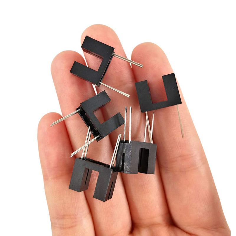 Hailege 20pcs ITR9608 ITR9608F ITR-9608 DIP-4 Opto Photo Interrupter Optical Sensor Optical Switch Optical Breaker Photoelectric Sensor DIP4