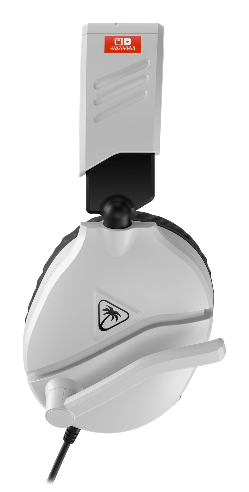 Turtle Beach Recon 70 Wired Gaming Headset - Licensed for Nintendo Switch 2, Nintendo Switch/Lite/OLED, Flip-to-Mute Mic, Adjustable, Lightweight headphones, On-Ear Controls, 40mm Drivers, Black/White White - Nintendo Switch