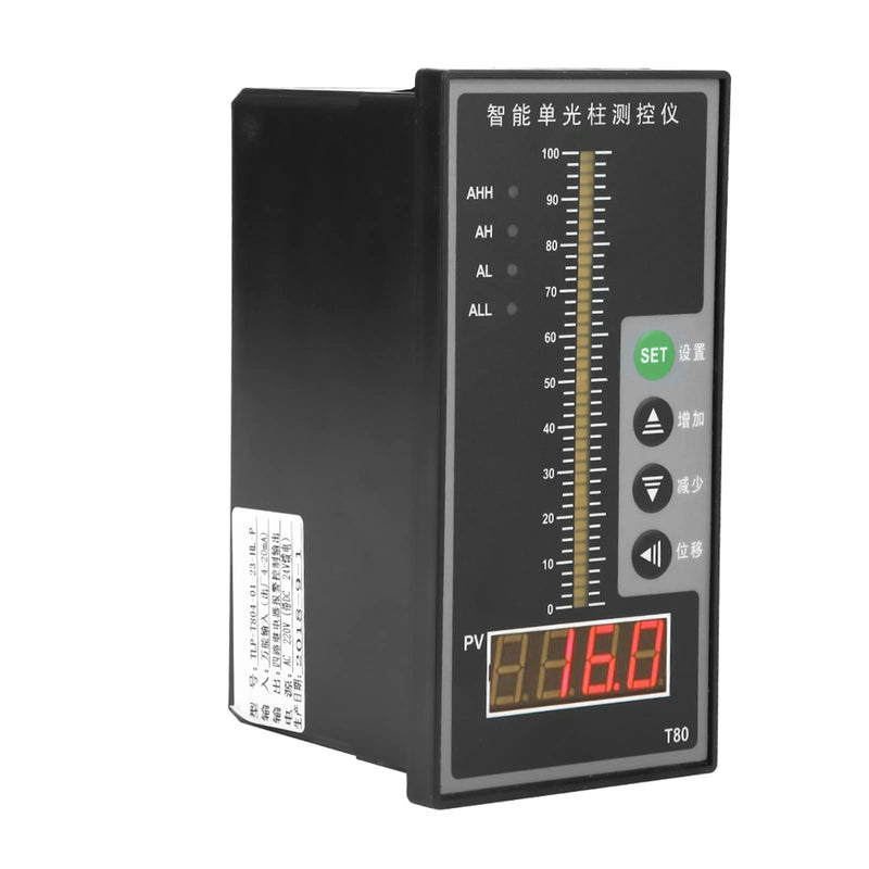 AC220V Liquid Level Indicator Intelligent Pressure Regulator, T80 4-20mA High Precision Light Column Level Indicator, Level Sensor