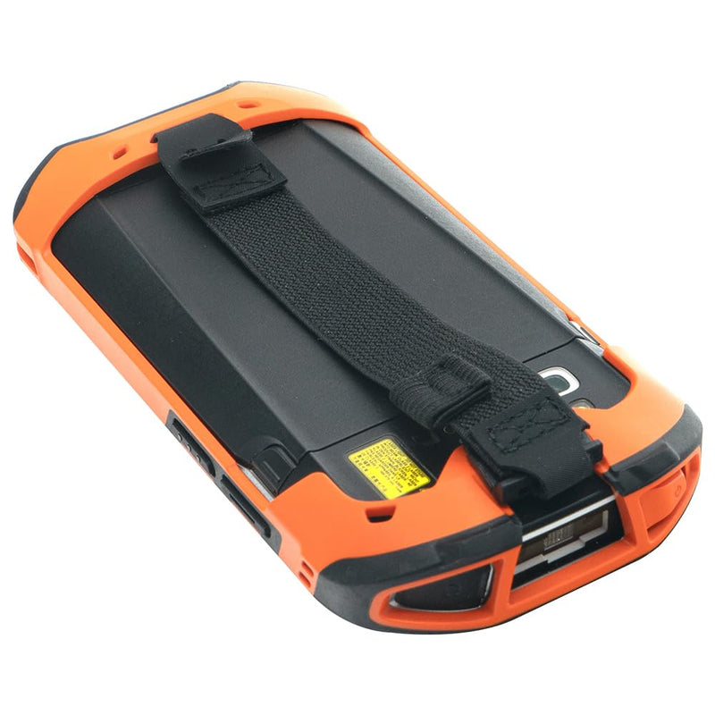 [AUSTRALIA] - SUNELL Protective Case Rugged Cover with Handstrap for Zebra TC52AX Handheld Barcode Scanner Mobile Computer, Orange Boot and Nylon Hand Strap for Extra Protection (SG-TC52AX-LORGB-01) 