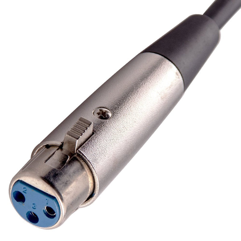 Seismic Audio - SAXLRC1-6 Pack of XLR Female RCA Male 1' Patch Cables 6 Pack
