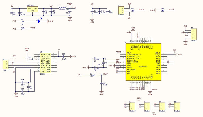 NOYITO USB 10-Channel 12-Bit AD Data Acquisition Module STM32 UART Communication USB to Serial Chip CH340 ADC Module