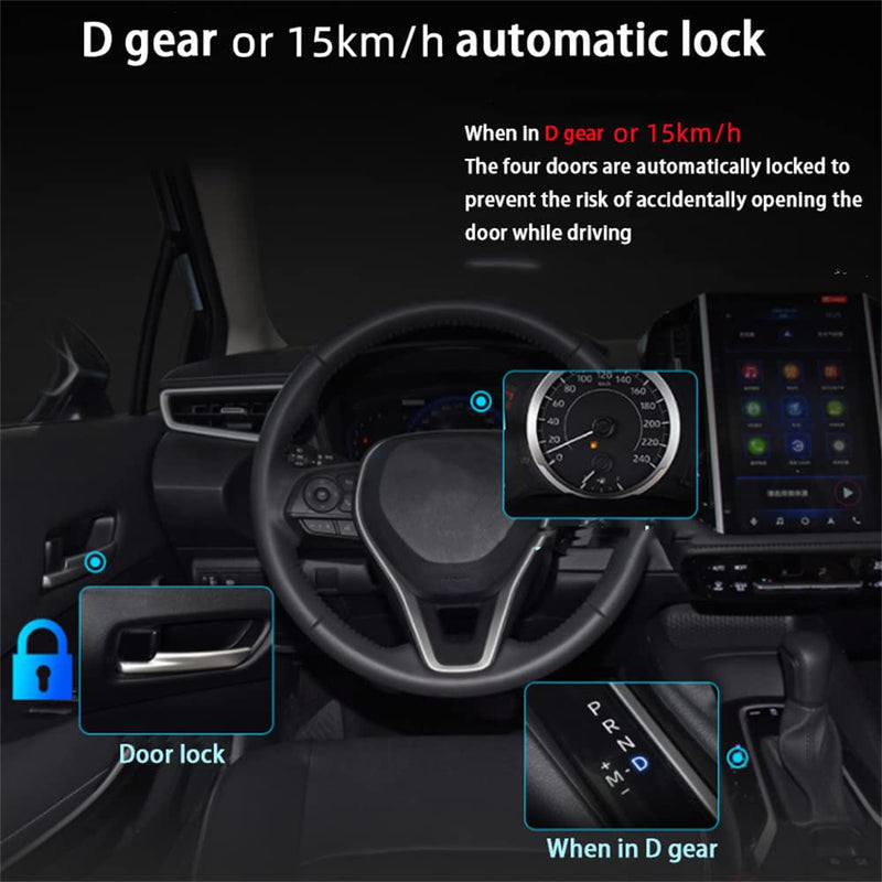 Car Auto Window Lift Close Open Side Mirror Fold Unfold Sunroof Closer Speed Door Lock Unlock System Module Kit Accessories for Honda Accord 2018-2023