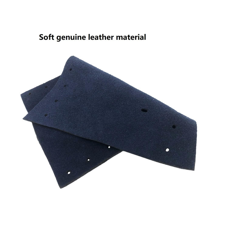 Genuine Leather French Horn Hand Guard Anti-skid DIY Rope Perforation Horn Guard Protector Accessories