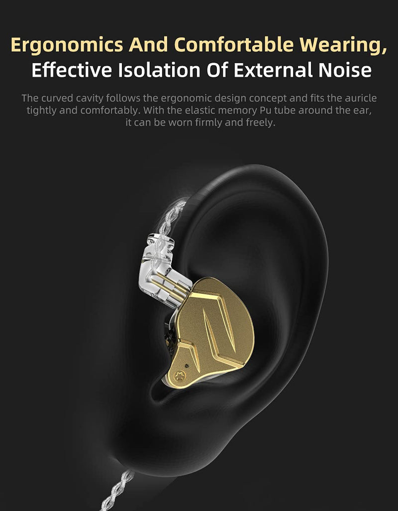 KZ AZ09 PRO Bluetooth 5.2 Module & KZ ZSN PRO in Ear Monitor, Free Switch Between Wired and Wireless