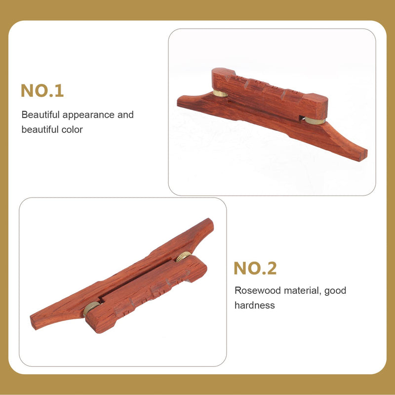 Musical Instruments Guitar Accesories Ebony Mandolin Bridge Adjustable Guitar Strings Bridges Compensated Guitar Replacement Parts Accessories Musical Instrument Guitar Accessories