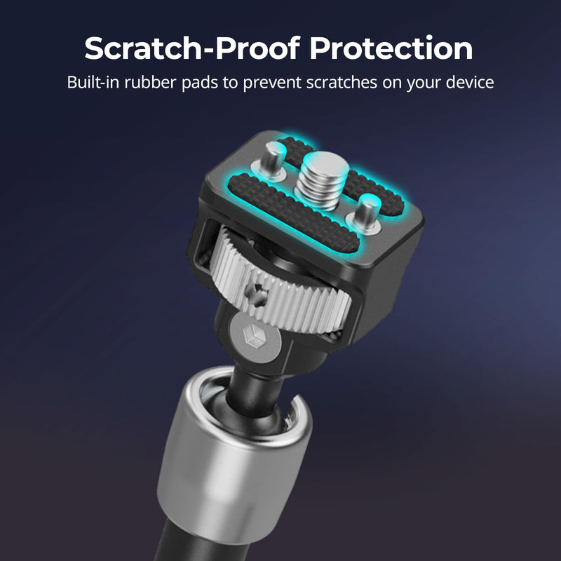 [AUSTRALIA] - SMALLRIG 11'' Magic Arm with 1/4"-20 Screws & Spring-Loaded Pins, 1.5kg Load Capacity, 360° Dual Ball Head, Non-Slip Design for Cameras/Lights/Monitors/Mics/Phones – 5309 1-Pack (Upgraded Version) 