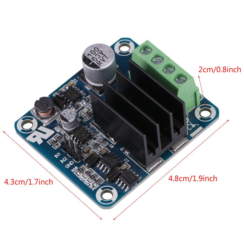Keenso 50A H-bridge with high current high performance single channel motor driver module for semiconductor cooling modules