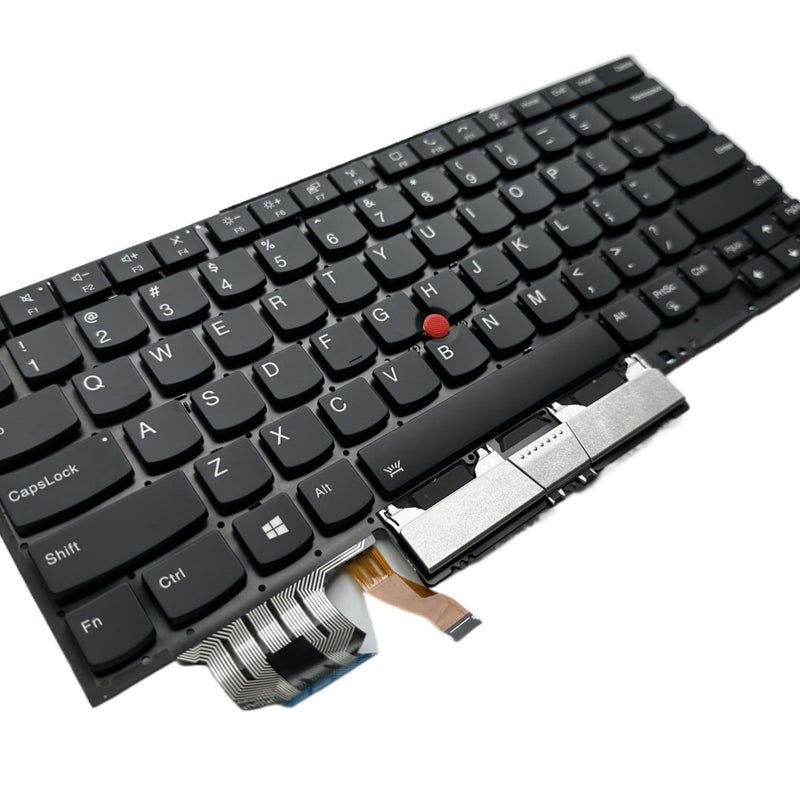 Laptop Replacement US Layout with Backlit Keyboard for Lenovo ThinkPad X1 Carbon Gen 7th 2019 X1 Carbon Gen 8th 2020 Type 20QD 20QE 20R1 20R2 X1 Yoga Gen 4 2019 & X1 Yoga Gen 5 2020 CS19BL-84US