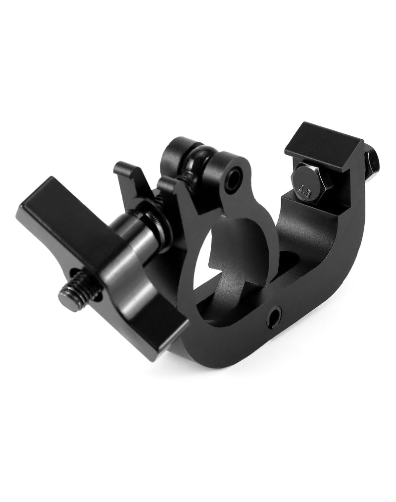 [AUSTRALIA] - QWORK Heavy Duty Truss Clamp Stage Light Trigger Clamp, 10 Pack 330 lb. Aluminum Fixture, DJ Light Clips Fits 1.89-2.0 in. Trusses, for Par Light Moving Head Beam Stage Light, Black 
