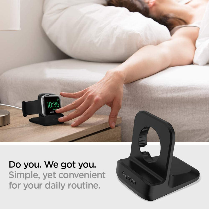 Spigen for Apple Watch Charger Stand and Tough Armor Pro Metal Designed for Apple Watch 9/8/7 45mm