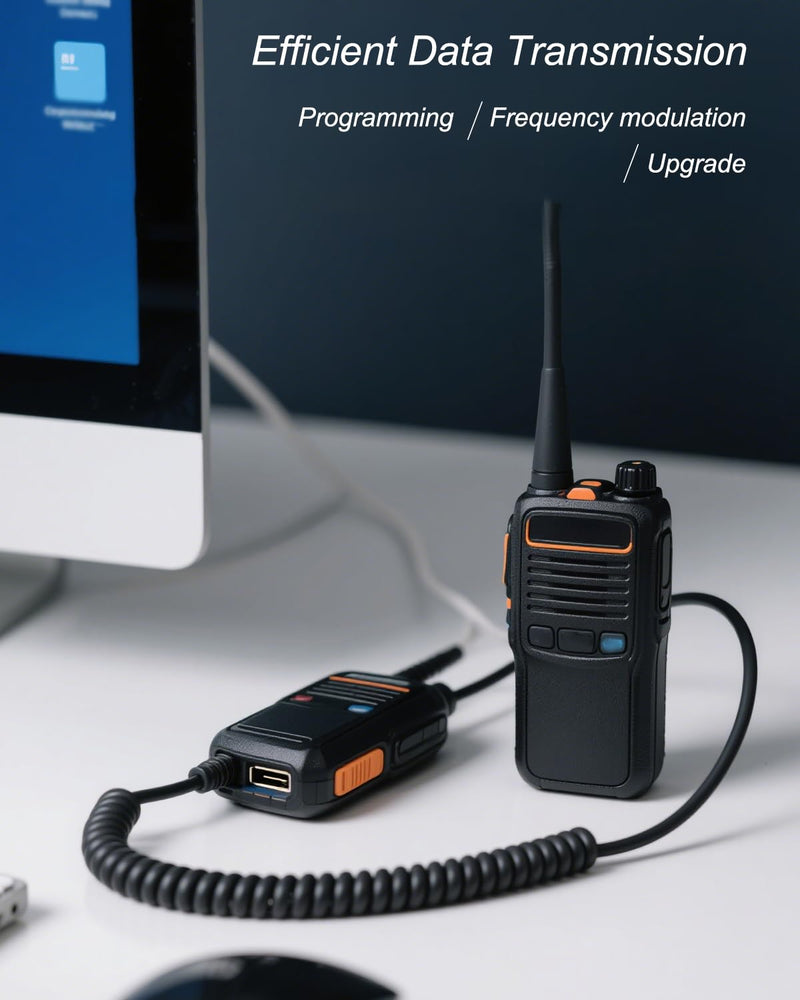 PMKN4128A USB Programming Cable Fit for Motorola Mobile Radios | Fit for Motorola EVX-S24 CP100D CP200D R2 SL300 SL500e SL1600 SL2600 SL3500e SL7550e Radios PMKN4128A