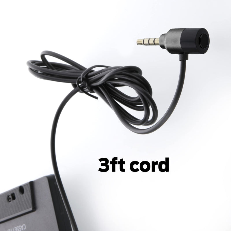 Monster Cassette to Aux Audio Adapter for Car, Compatible with Devices Featuring 3.5mm Aux Port, Music Playback, Hands-Free Calls, Xtreme Easy DIY Installation, Plug and Play