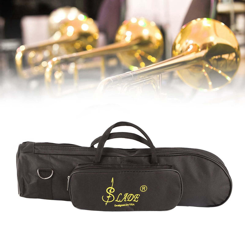 Trumpet Gig Bag Case,Double Zipper Design Trumpets Bag,Portable Double Zipper Trumpet Case with Strap for Trumpets Set