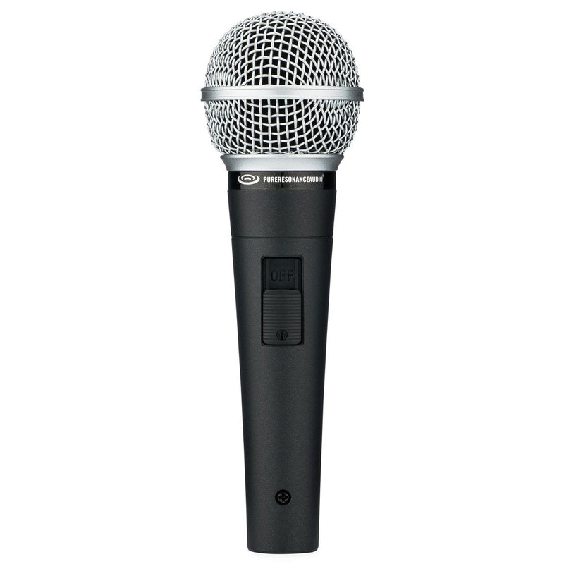 Pure Resonance Audio UC1S Ultra-Clear Dynamic Vocal Microphone with Switch 1 Pack