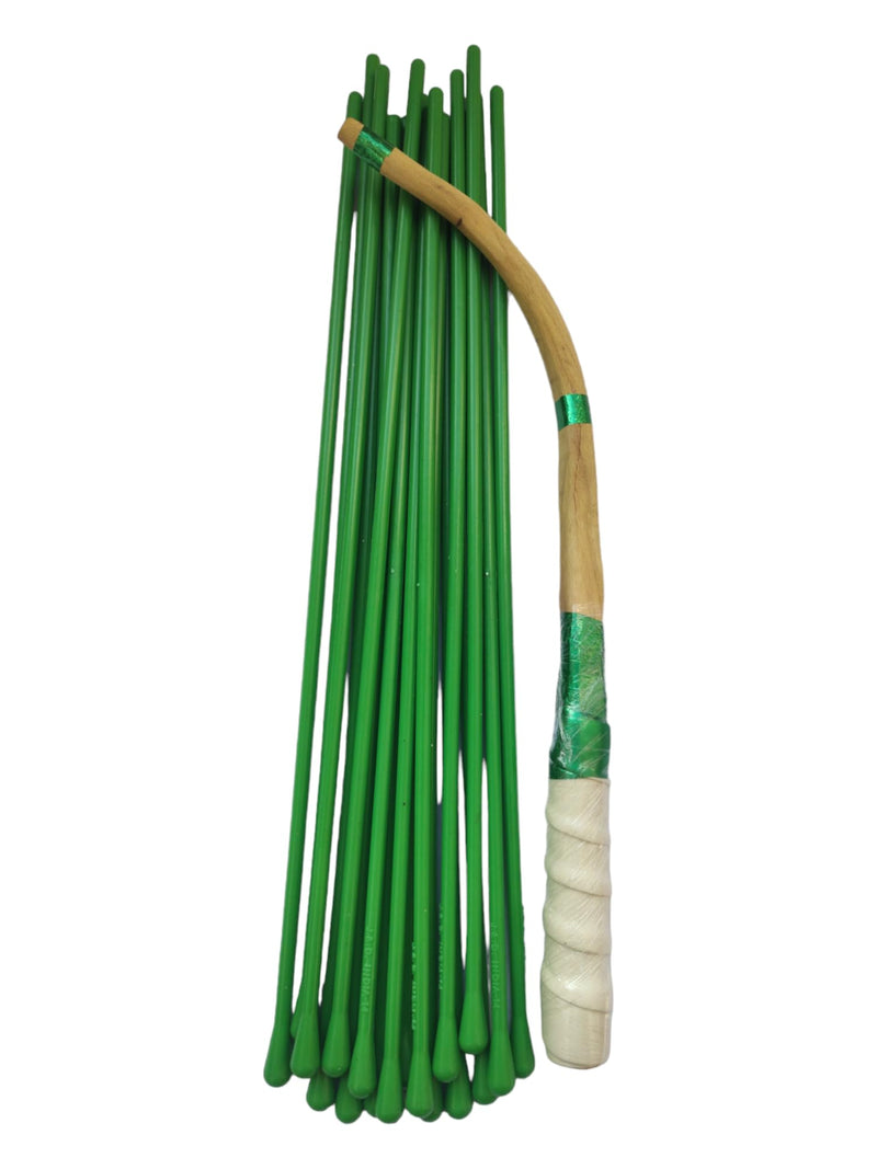 Bhavicreation Punjabi Dhol Beaters Pair Dagga And Tilli Set Dhol Sticks Dholak Beater Drum Bhangra Dhol Beaters (1 Dhol Stick + 3 Plastic Tilli Stick) 1 Dhol Stick + 3 Plastic Tilli Stick