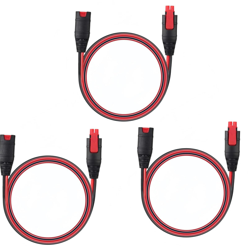 (3 Pack) GC004 X-Connect Extension Cable Compatible with NOCO Battery Charger Accessory, for Genius Smart Battery Chargers Cable