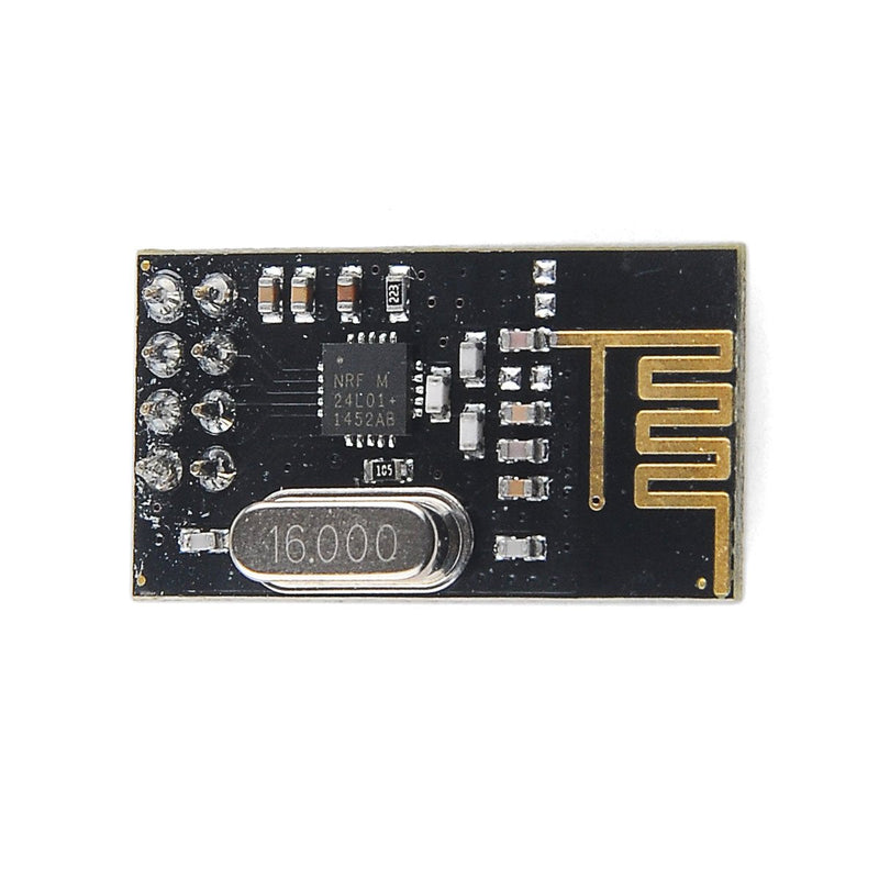 MakerFocus nRF24L01+ Wireless Transceiver Module 10pcs | RF Transceiver Module, 2.4GHz ISM Band, Onboard Antenna for Arduino, DIY Remote Control, IoT Wireless Projects