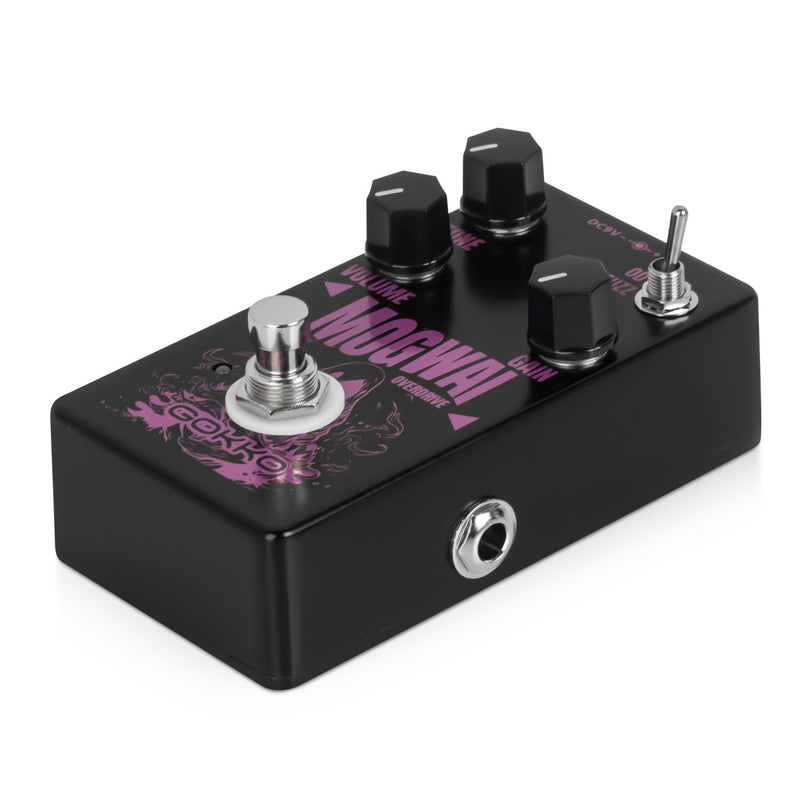 GK-61 Mogwai Overdrive Guitar Pedal – 2-in-1 Overdrive & Fuzz Effects Pedal for Electric Guitar – Vintage Tone, Toggle Switch, True Bypass