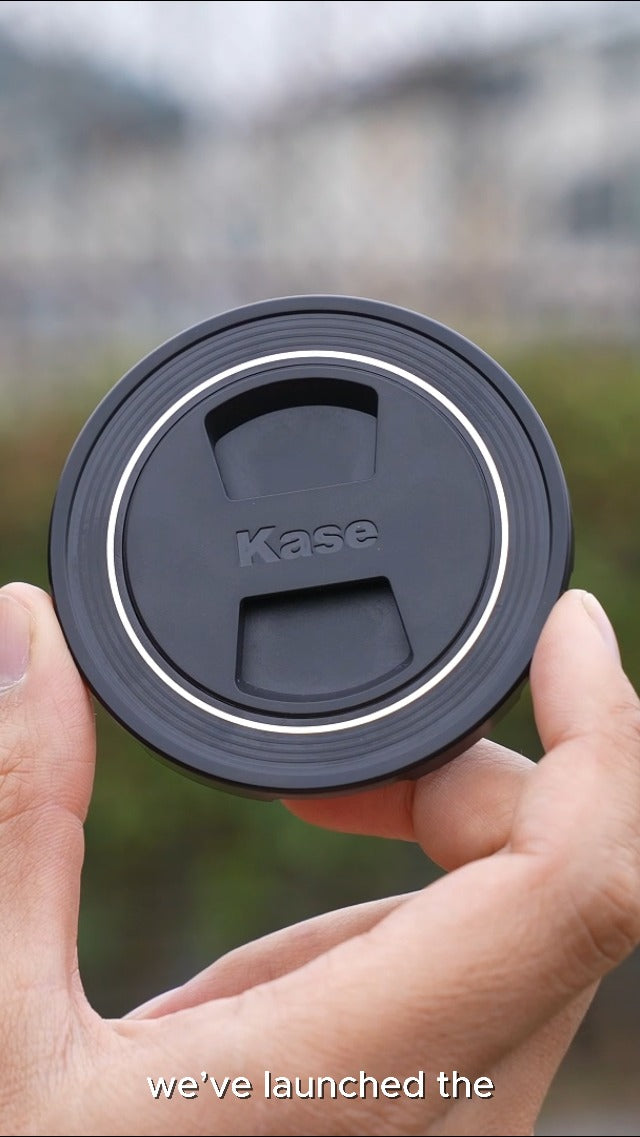 Kase Magnetic Pinch Lens Cap Plus Universal fits Wolverine, Revolution & Revolution Plus (112mm) 112mm