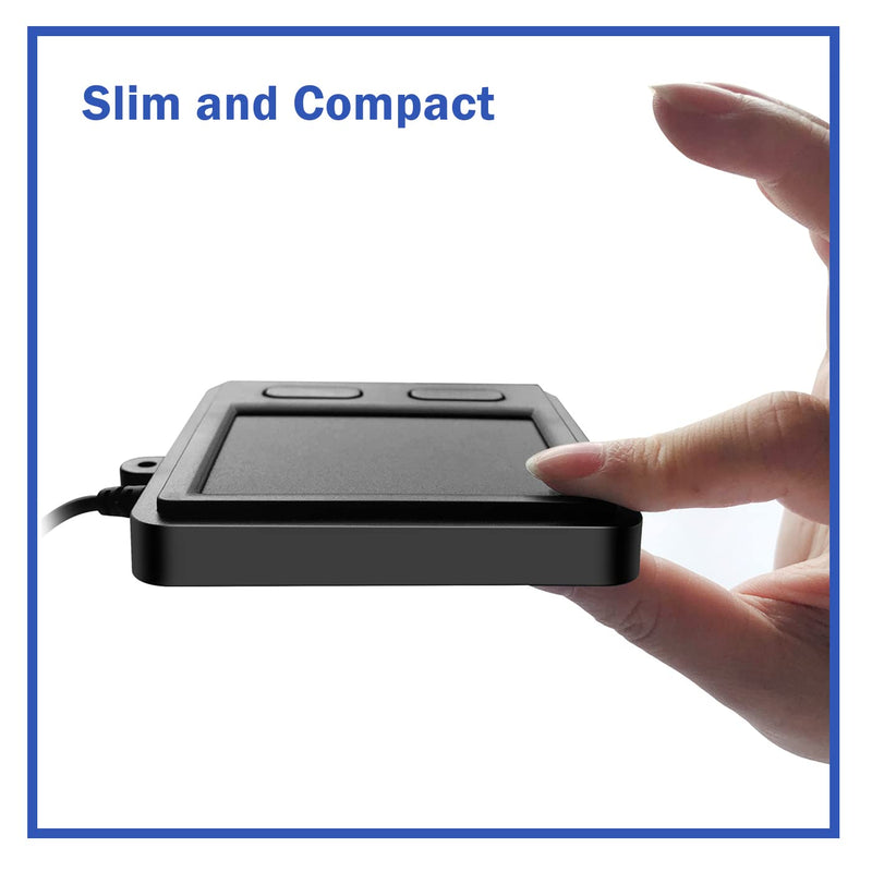 MCSaite Wired USB Touchpad, Portable Trackpad Fit with Professional or Industrial Use for Computer Laptop Mac Notebook