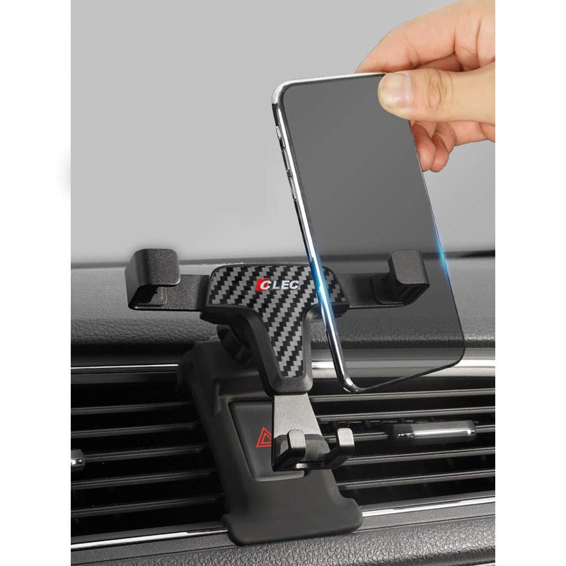 iJDMTOY Compatible with Volkswagen: 2015-2020 MK7 GTI/Golf Smartphone Gravity Holder w/Exact Fit Clip-On Dash Mount (Won't Occupy Air Vent Opening)