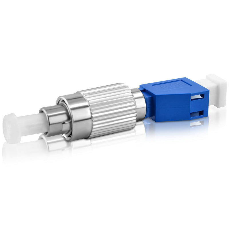 Single Mode 9/125um (2*FC-SC+2*FC-ST+2*FC-LC) Connector FC(Male) UPC to LC SC ST(Female) UPC Adapter Simplex SM Hybrid Optical Fiber Converter for OPM/OLS/OTDR/VFL/Fiber Optical(FUU6) UPC/Male-UPC/Female 2*FC-SC+2*FC-ST+2*FC-LC