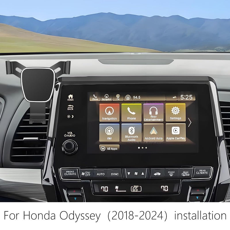 Car Phone Holder For Honda Odyssey 2018 2019 2020 2021 2022 2023 2024【Not fit Odyssey 2025】Auto Accessories Navigation Bracket Interior Screen Decoration dash board Mobile Cell Phone Mount case