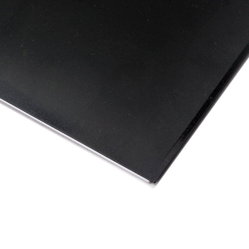 Guitar Bass Pickguard Blank Material, 17.3x11.4 IN Pick guard DIY Sheet Scratch Plate Backplate for Strat Tele Guitar Jazz P Bass 29x44cm (Black 3 Ply (BWB)) Black 3 Ply (BWB)