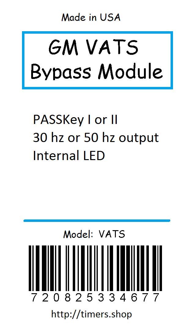 GM VATS PASSkey II Bypass Module for LS1 and LT1 Painless