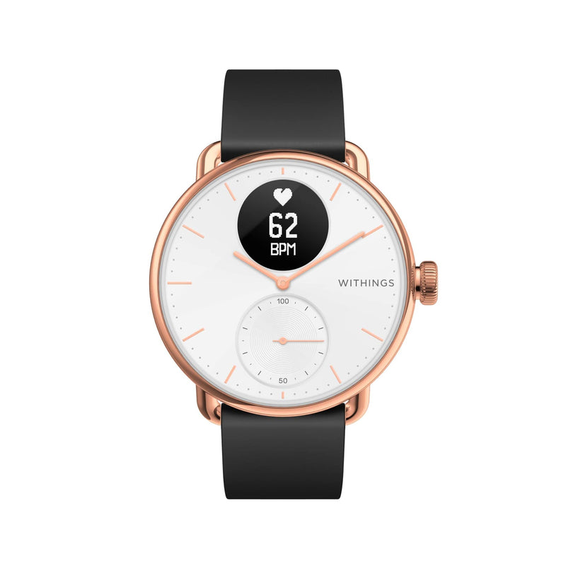 Withings Recycled Woven PET Wristbands for Steel HR, Steel HR Sport, Move ECG, Move, Steel, and ScanWatch 18mm Black