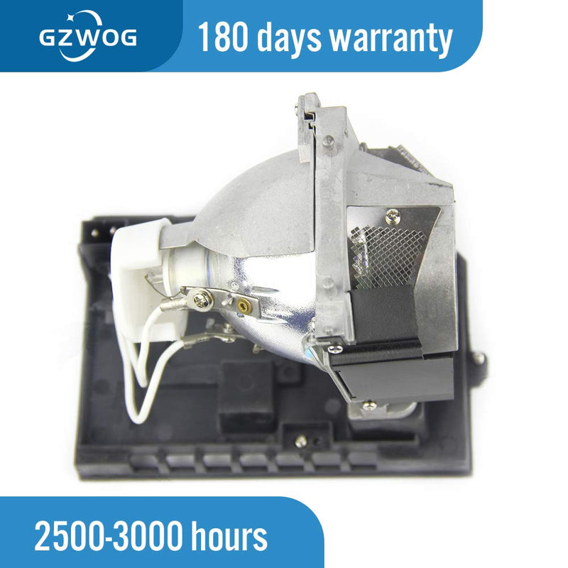 Gzwog NP20LP/60003130 331-1310/725-10263 BL-FU280C/SP.8JR03GC01 Replacement Projector Lamp Bulb with Housing for NEC U300X/U310W/U300XG/U310WG DELL S500/S500wi OPTOMA EW675UT EW695UT EW695UTis EX685UT