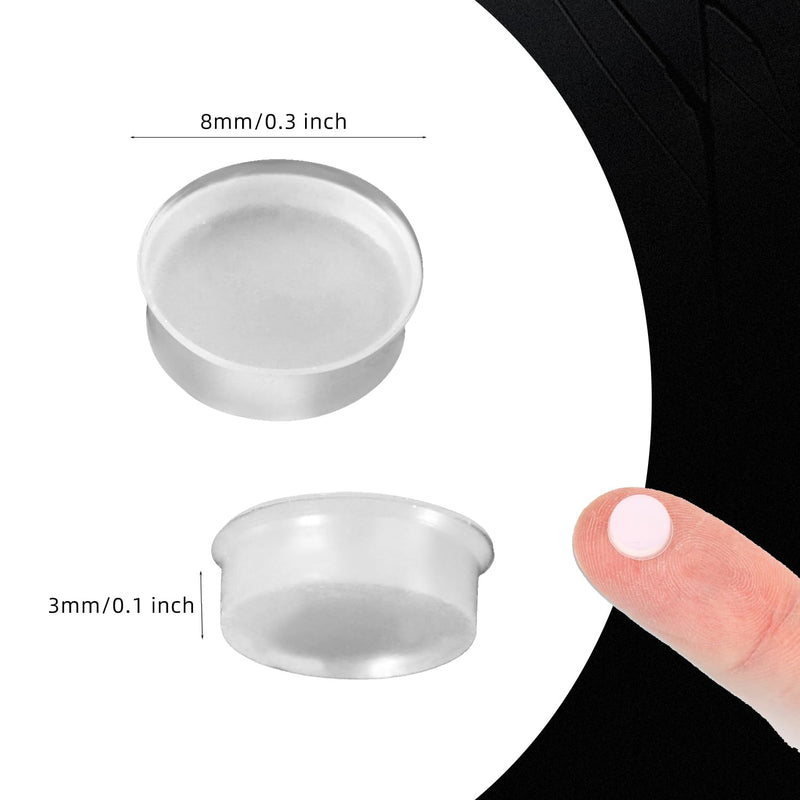 26 Pieces Silicone Flute Plug, Flute Key Cover, 8 mm Flute Hole Plug Soft Flute Key Cover for Most Brand Flute 26