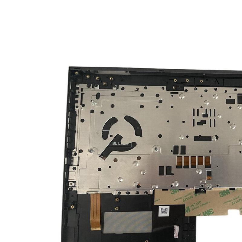 Replacement for HP OMEN 15-EK 15-EN 15Z-EN100 Laptop Upper Case Palmrest RGB Backlit Keyboard Assembly Part M00667-001