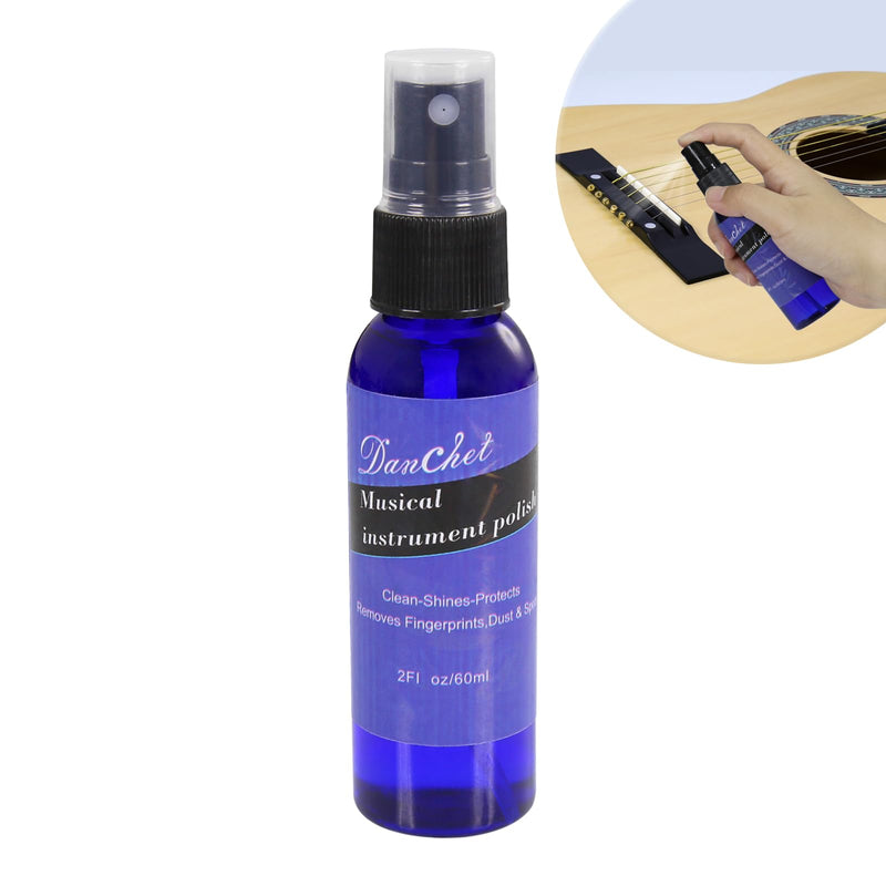 Guitar Cleaner-Polish 60ml-Body and Fretboard Maintenance Cleaner, Polish-Musical Instruments polish-Instrument Accessories guitar polish