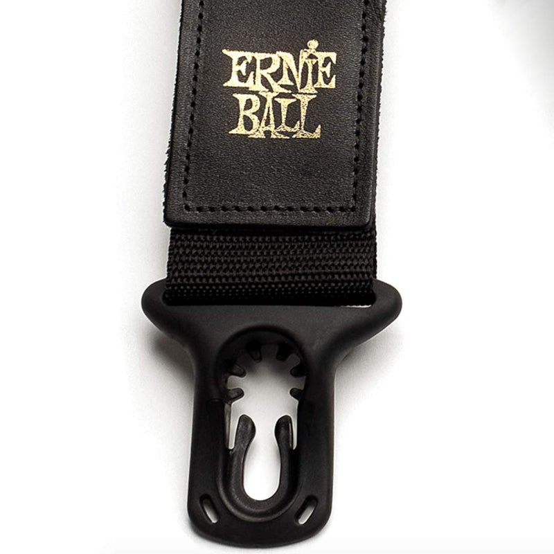 [AUSTRALIA] - Ernie Ball Neoprene Polylock Comfort Guitar Strap, Black, Wide (P04146) 