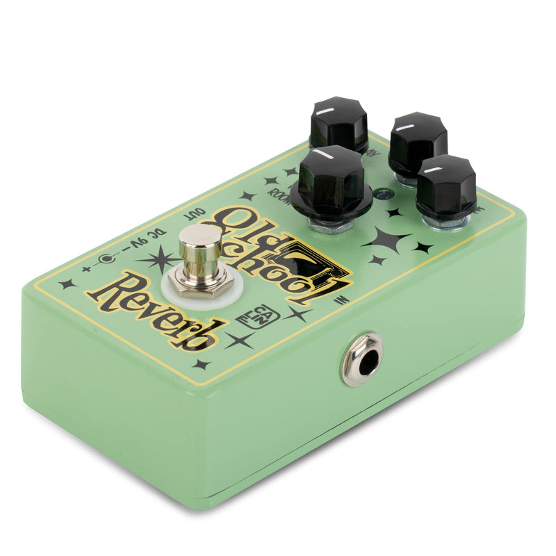 Caline CP-512 Old School Digital Reverb Guitar Effects Pedal (Room, Hall, Church) Aluminum Alloy Casing