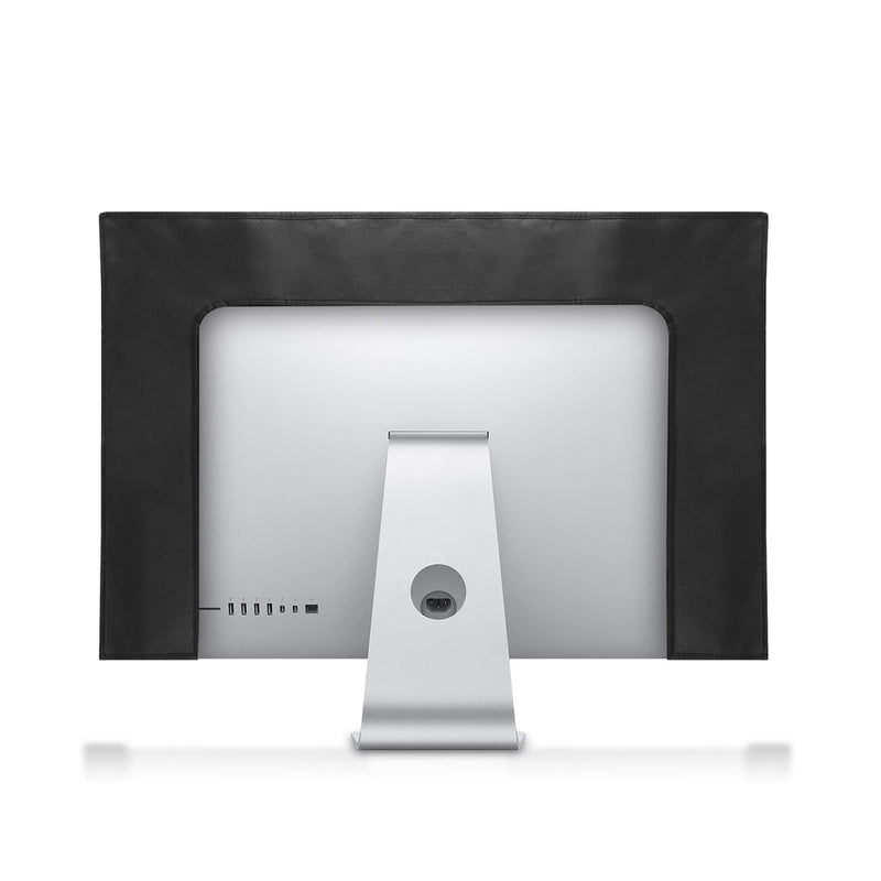 kwmobile Monitor Cover Compatible with 31-32" Monitor - Monitor Cover Dust PC Screen Protector - Black