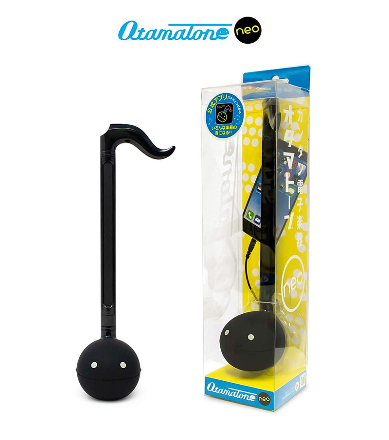 [AUSTRALIA] - Otamatone "Neo 10th Anniversary Special Edition [Japanese Version] Black - Japanese Electronic Musical Instrument Synthesizer Neo Japanese Black 