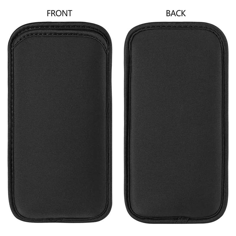 Phone Sleeve Slip in Pouch Matte Black Ultra Slim Shockproof Smartphone Carrying Case Protective Pouch Bag (Black,18.5 * 10.5 cm) 18.5*10.5 cm