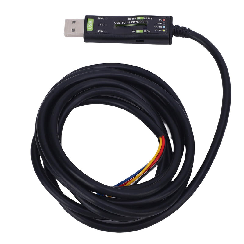 USB to 232 USB to 232 485 Adapter Cable - FT232RNL Chip HighSpeed Serial Port Converter with TVS Protection & LED Status Indicator, Compatible with Win11/10/8.1/8/7