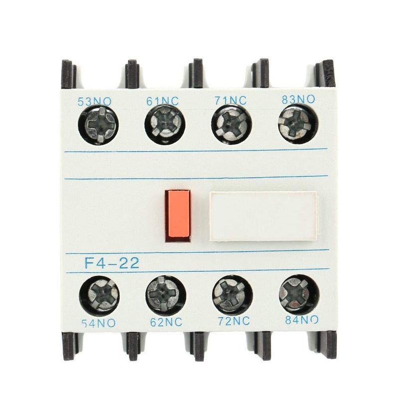 Auxiliary Contacts Block Fit CJX2 AC Contactor, 2 N/O Contactors LADN22 AC Contactor Schakelaar F4-22 Model