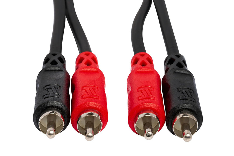 Hosa CRA-204 Stereo Interconnect, Dual RCA to Same, 13 Feet 13.1 Feet